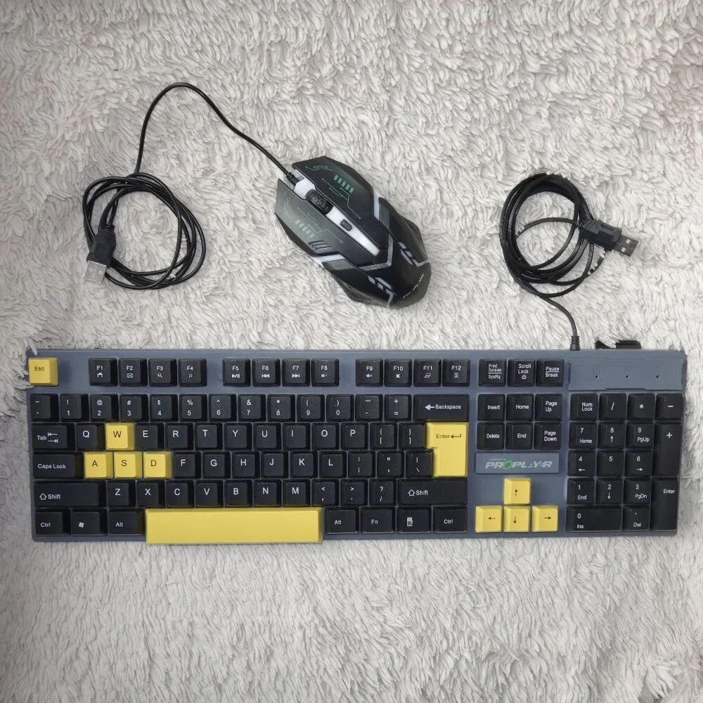 ProPlayer Universal Gaming Keyboard and Mouse, Like New